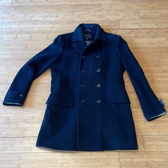 Banana Republic Other - Banana Republic wool black  coat size L